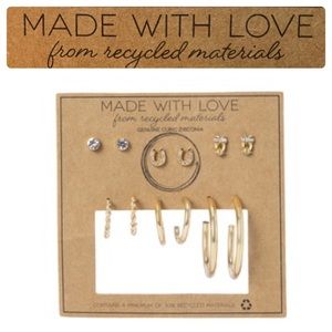 Made with Love Earrings (6 pairs)